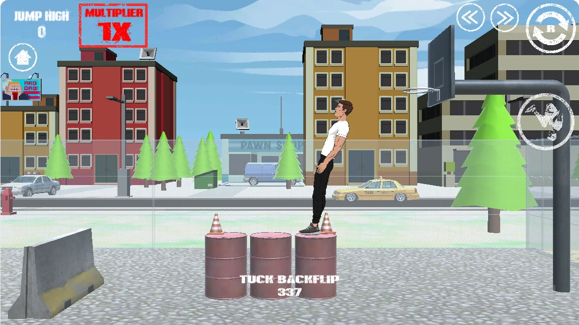 wacky flip Screenshot 3